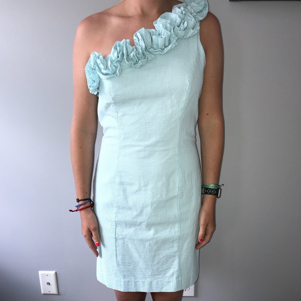 Lilly Pulitzer one shoulder dress